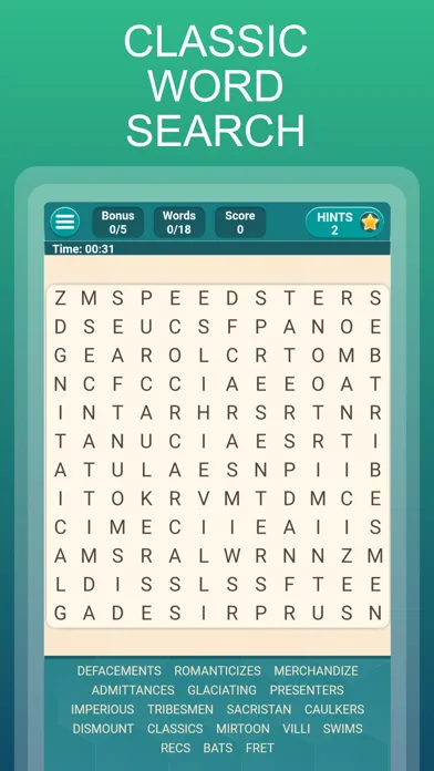 Amazing Word Search應用截圖