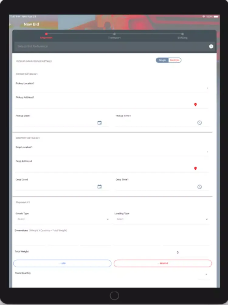 صور Click Logistic Services iPad 
