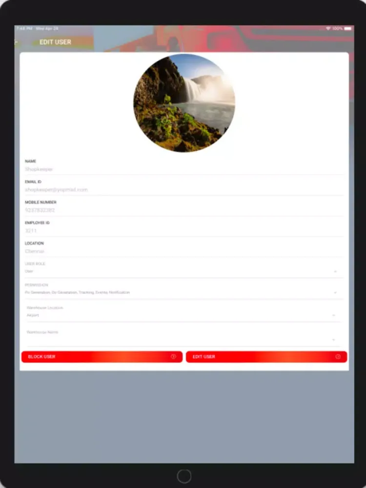 صور Click Logistic Services iPad 