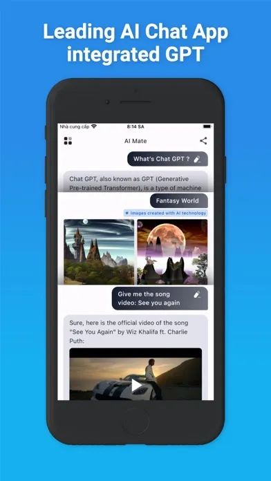 Скриншоты GPT Generator : Image, AI Chat