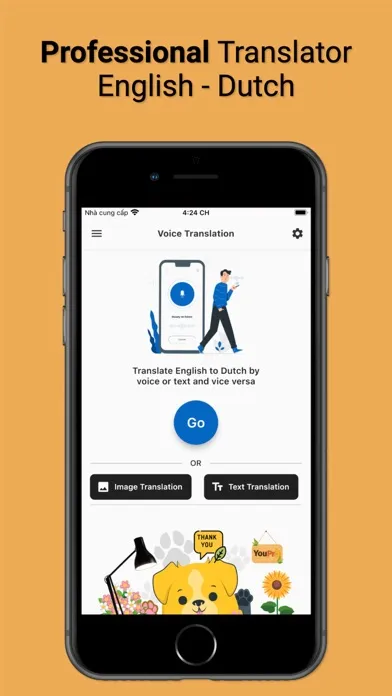 Screenshot di English Dutch Translator