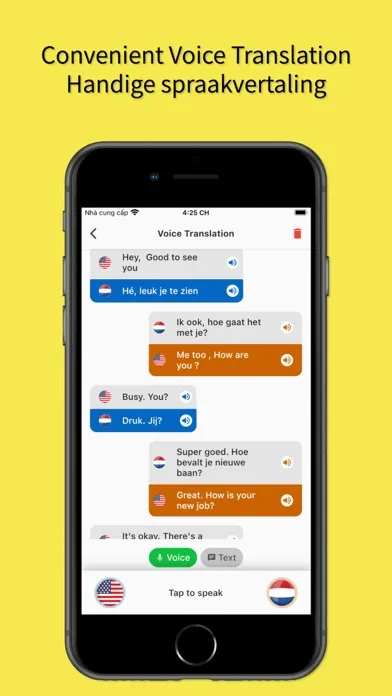 Screenshot di English Dutch Translator