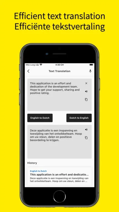 Screenshot di English Dutch Translator