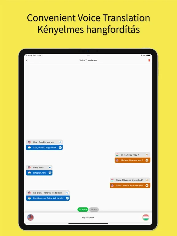 صور English to Hungarian App iPad 