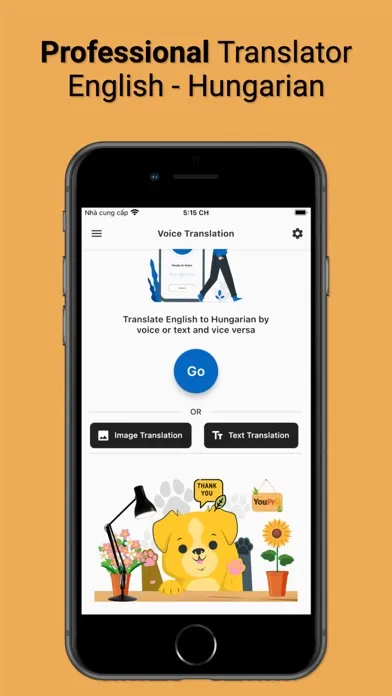 صور English to Hungarian App