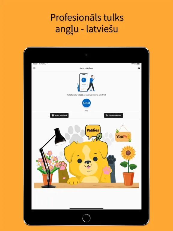 English to Latvian Tulkotājs iPad  Ekran Görüntüleri