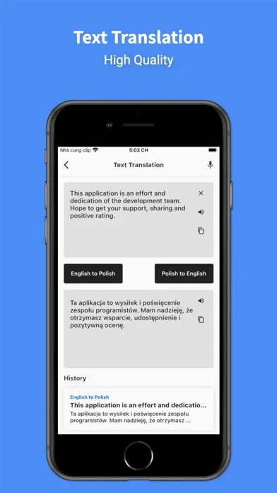 Polish - English : Translator スクリーンショット