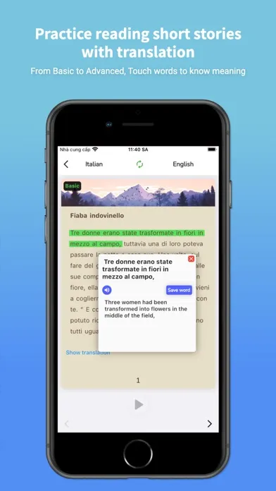 Italian Translator & Learn +应用截图