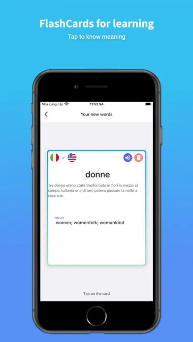 Italian Translator & Learn +应用截图