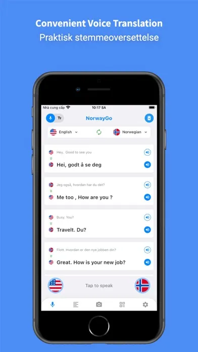 Tangkapan layar Norwegian Translator Pro +