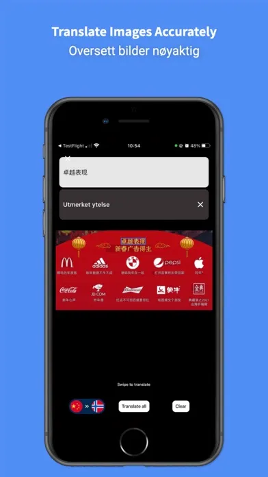 Tangkapan layar Norwegian Translator Pro +