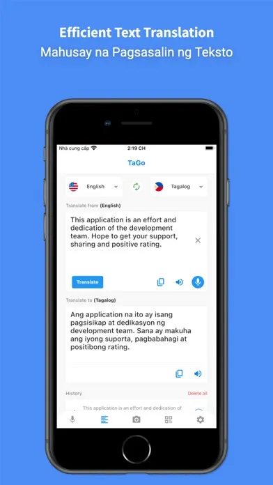 Tagalog, Filipino Translator + 스크린샷