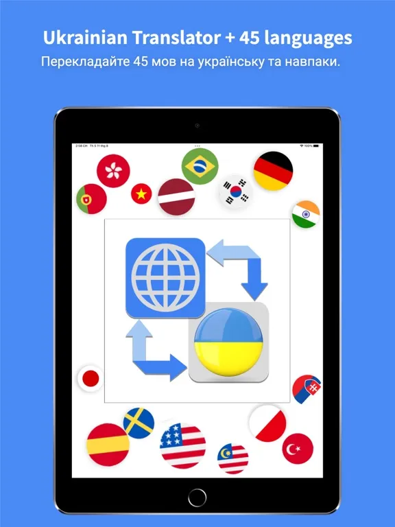 Capturas de pantalla de Ukrainian Translator Pro - 45+ iPad 