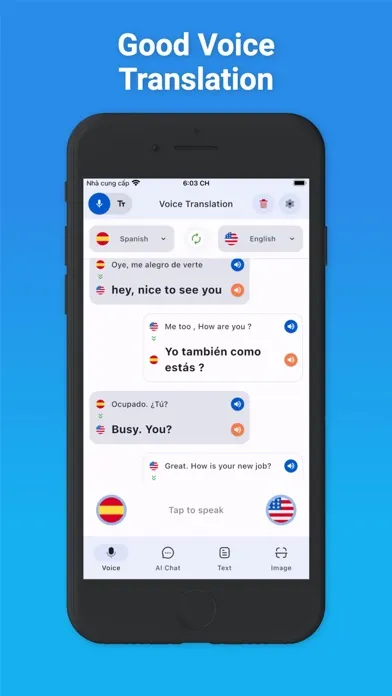 Voice Translator & AI Chat + স্ক্রিনশট