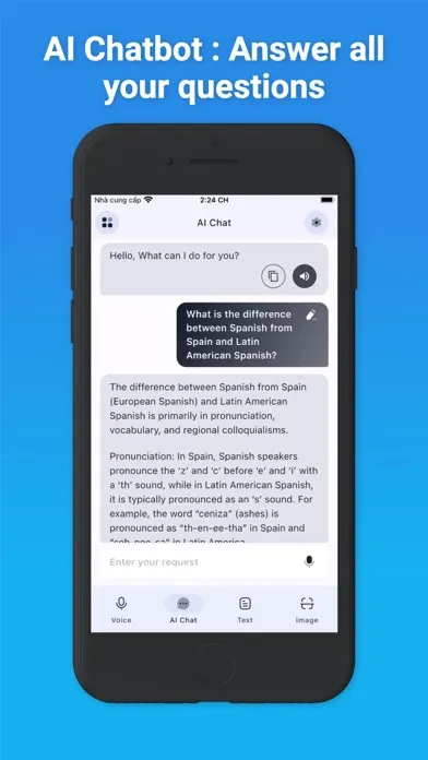 Voice Translator & AI Chat + স্ক্রিনশট