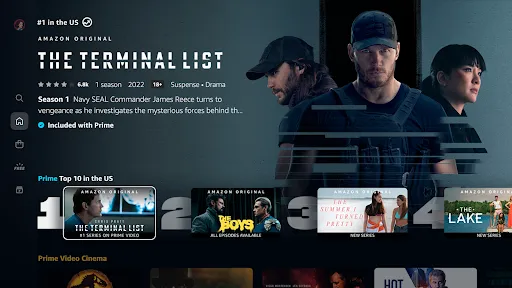 Prime Video - Android TV應用截圖