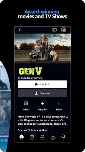 Amazon Prime Video应用截图