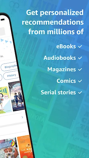 Скриншоты Amazon Kindle