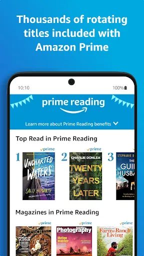 Скриншоты Amazon Kindle