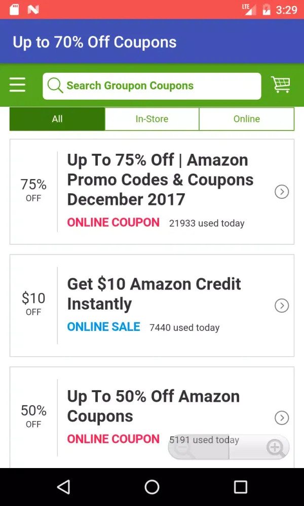 Coupons for Amazon 스크린샷