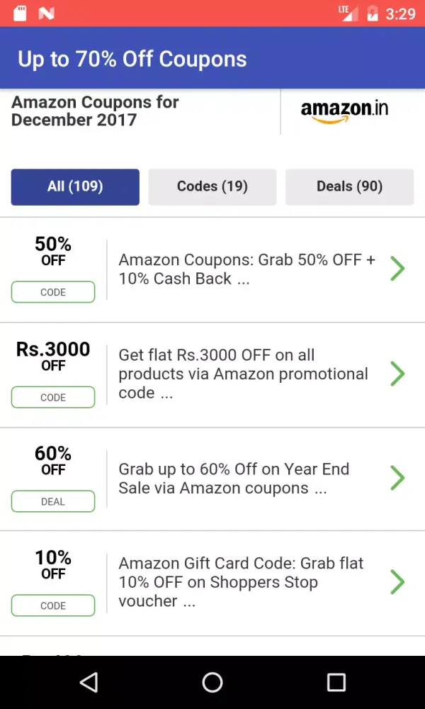 Coupons for Amazon 스크린샷