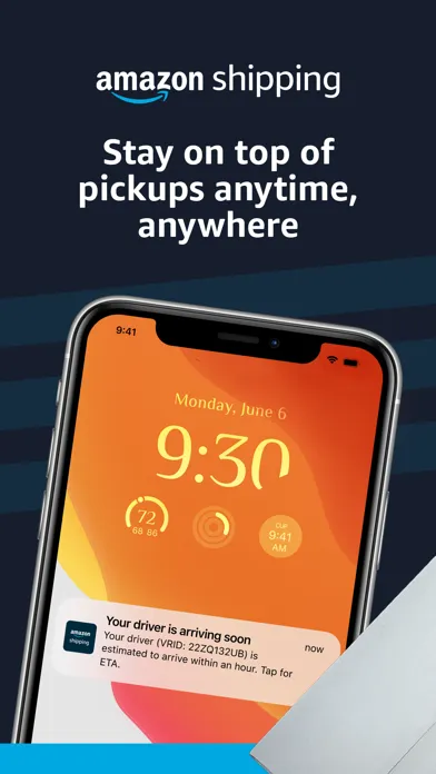 Amazon Shipping سکرین شاٹس