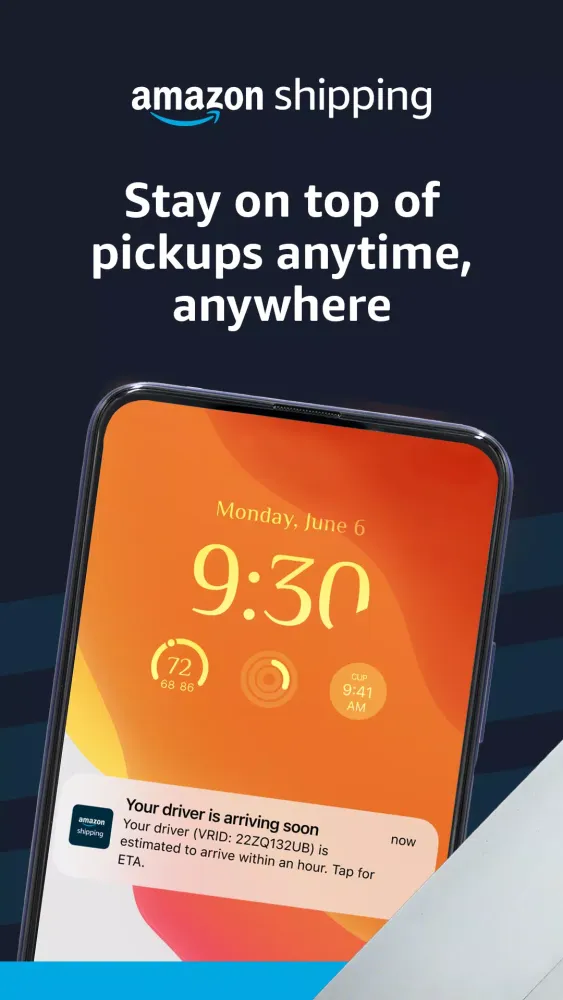 Captures d'écran de Amazon Shipping