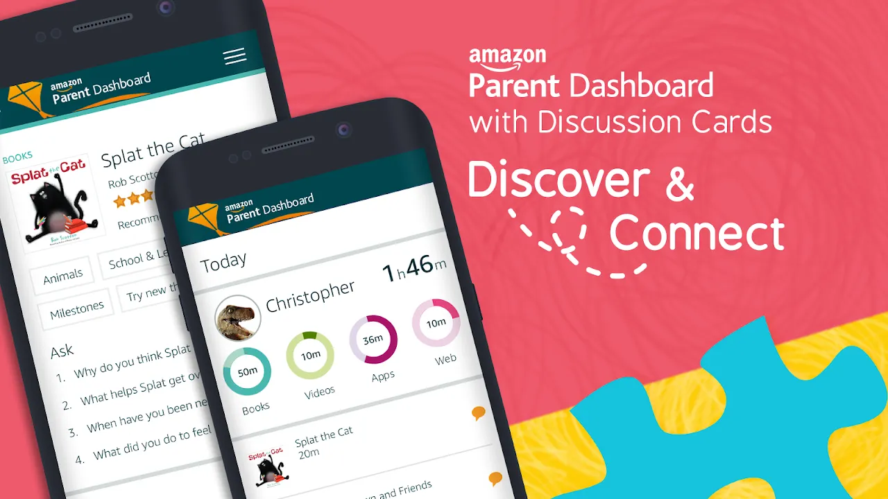 Capturas de tela do Amazon FreeTime