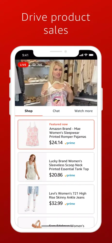 Amazon Live Creator App Screenshots