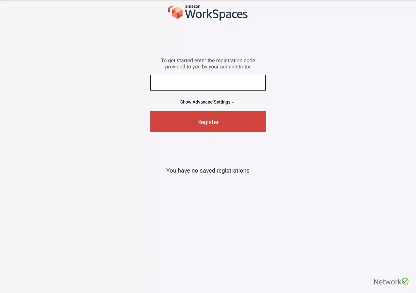 Скриншоты Amazon WorkSpaces