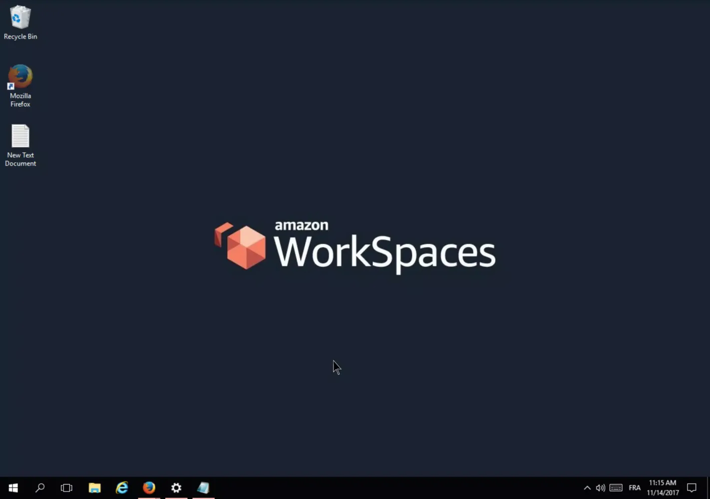 Скриншоты Amazon WorkSpaces