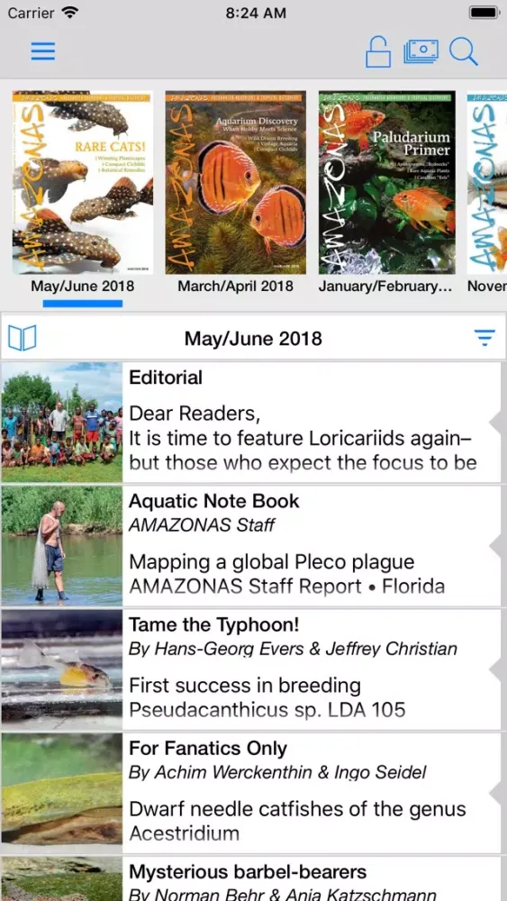 Скриншоты Amazonas Magazine