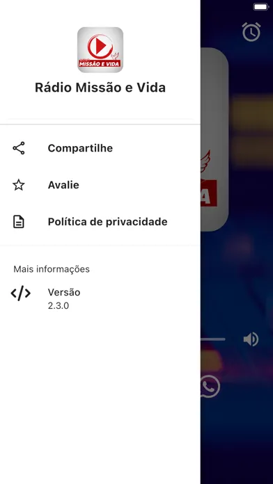 Rádio Missão e Vida स्क्रीनशॉट
