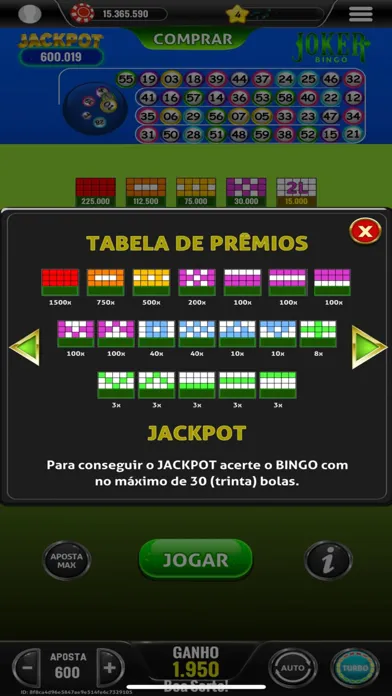 Joker Bingo应用截图