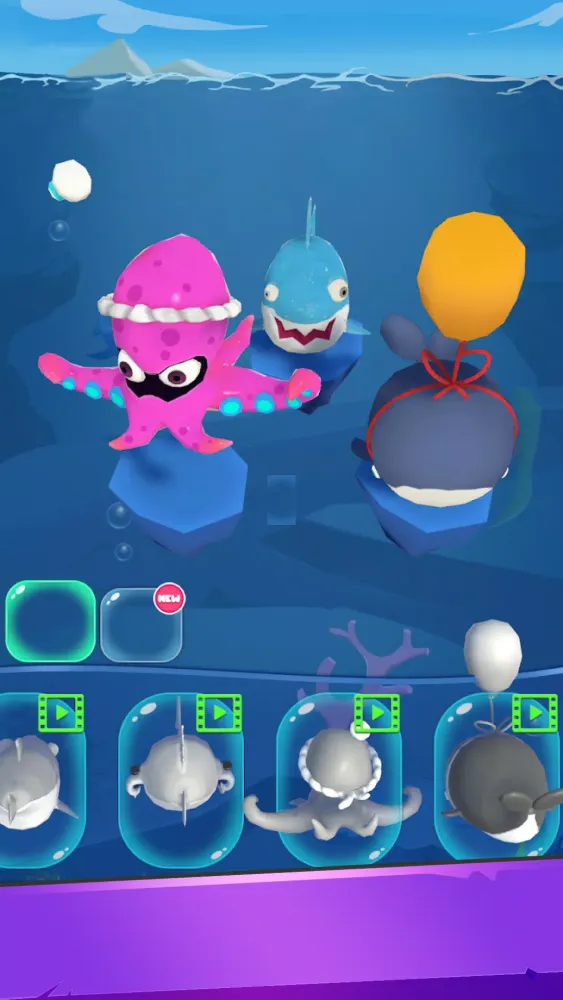 Fish Battle Merge 스크린샷