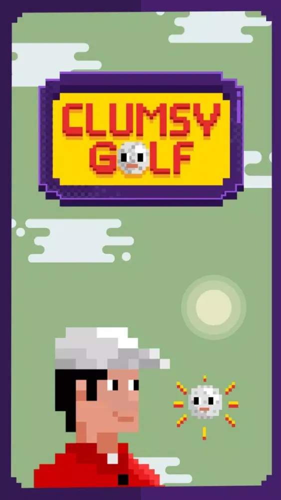 Clumsy Golf! Ekran Görüntüleri