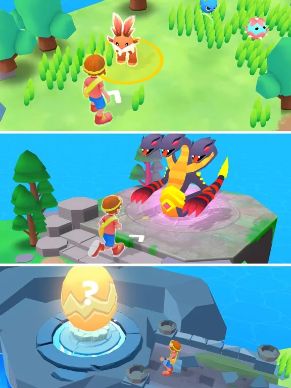 Zrzuty ekranu Monster Pocket: Run & Building iPad 