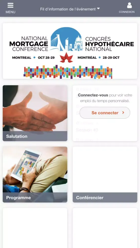 CongrèsPHC2018 سکرین شاٹس