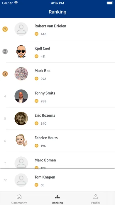 Allianz Social Ambassadors Screenshots