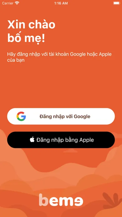 Beme Parents Ekran Görüntüleri