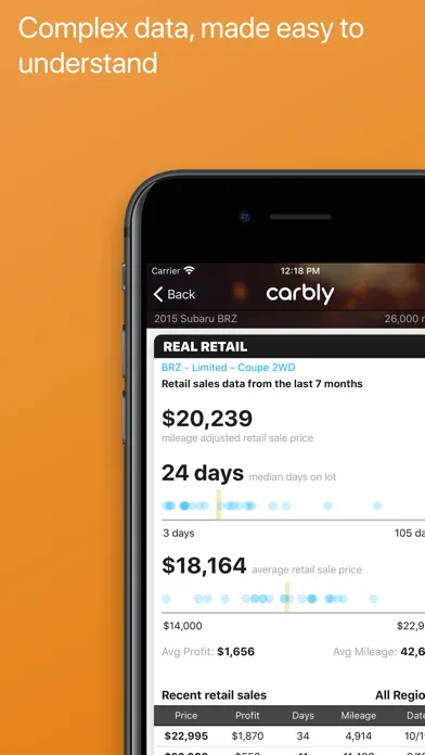 Carbly VIN Scanner Screenshots