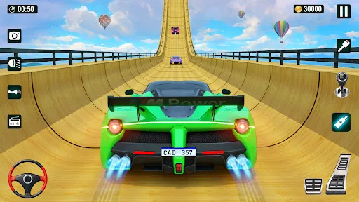Tangkapan layar Mega Ramp GT Car Stunt Games