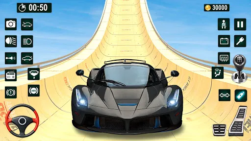 Tangkapan layar Mega Ramp GT Car Stunt Games