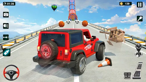 Tangkapan layar Mega Ramp GT Car Stunt Games