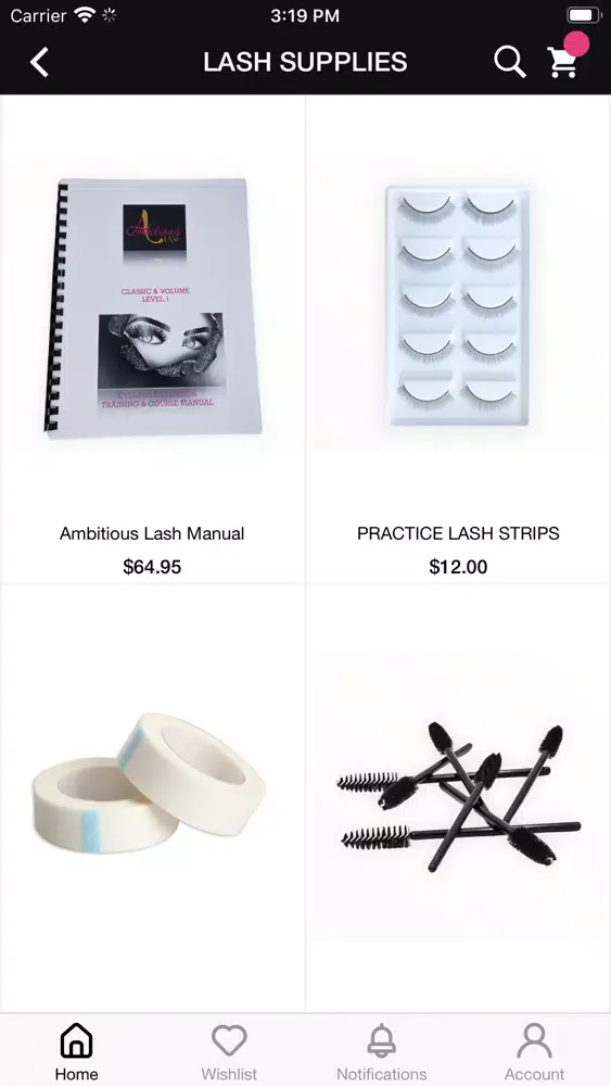Capturas de tela do Ambitious Lips Cosmetics