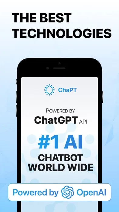 ChaPT - AI Chat Bot client Screenshots