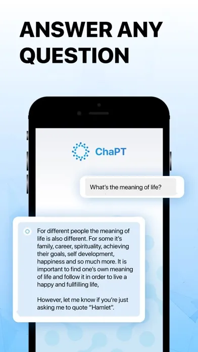 ChaPT - AI Chat Bot client Screenshots