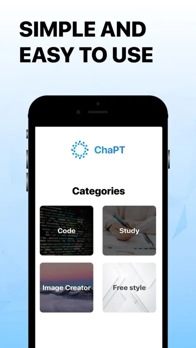 ChaPT - AI Chat Bot client Screenshots