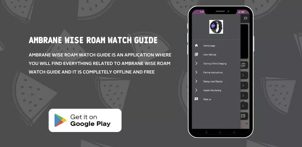 Ambrane Wise Roam Watch Guide Screenshots