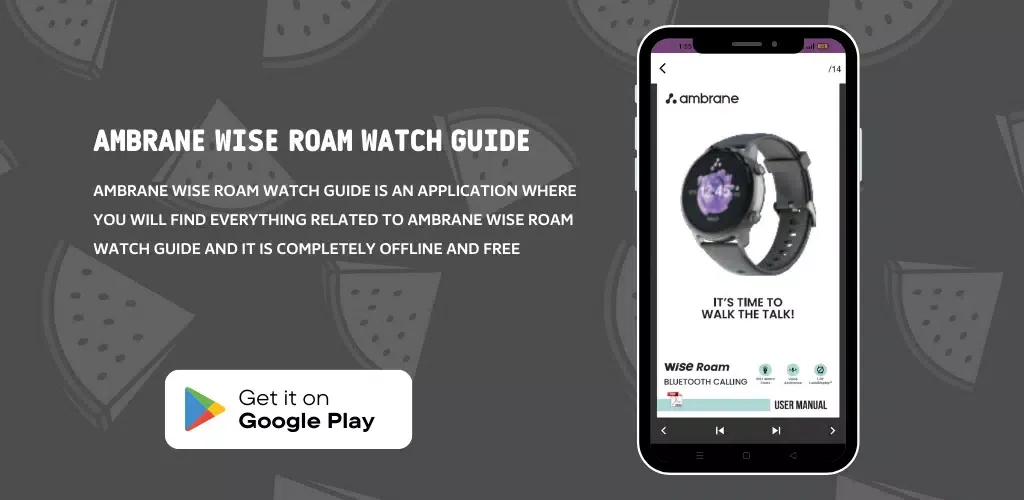 Ambrane Wise Roam Watch Guide Screenshots